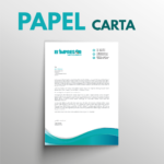 Papel carta personalizado Imprimir Papel de Carta A4