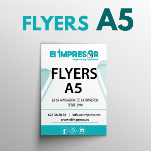 Impresión de flyers Din A5