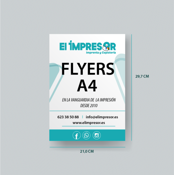 Imprimir flyers A4