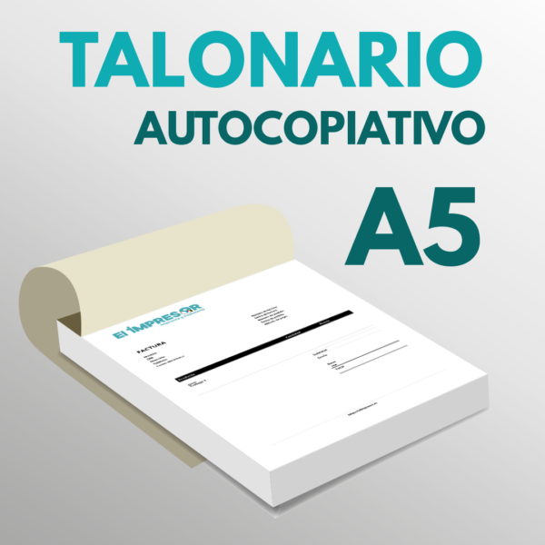 Talonarios Autocopiativos A5