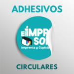 impresión de adhesivos circulares
