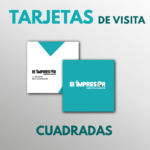 Imprime tus tarjetas de visita cuadradas