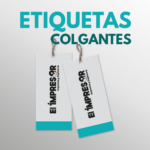Etiquetas colgantes
